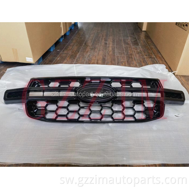 Sehemu za gari grille abs grille ya mbele ya plastiki kwa Ranger XL 2022